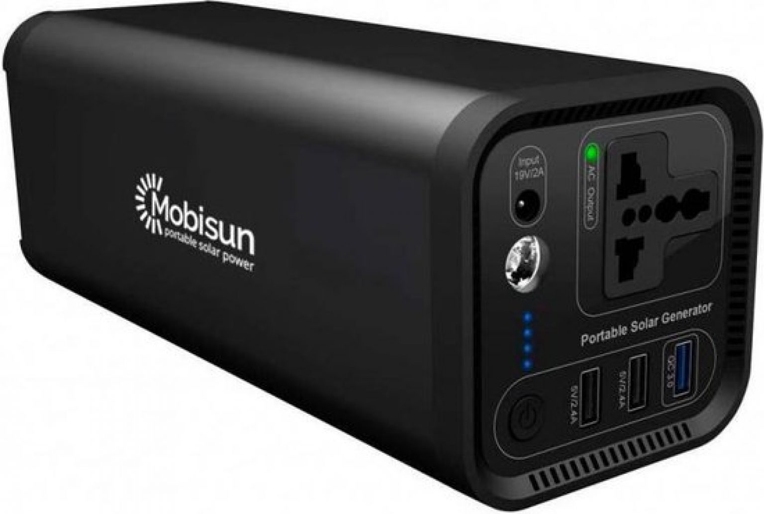 Universele Laptop Powerbank met stopcontact van Mobisun