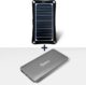 Mobisun 7,5W draagbaar zonnepaneel + 10.000 mAh powerbank bundel